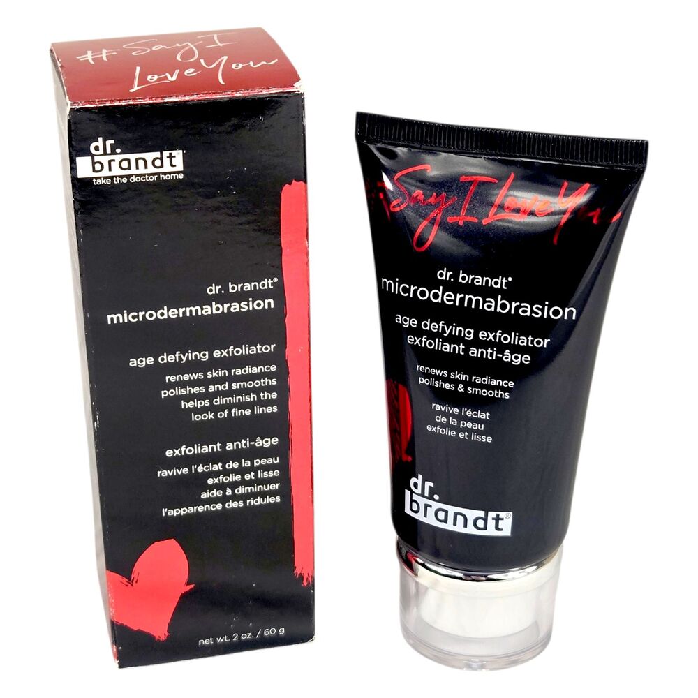 Dr. Brandt Microdermabrasion Say I Love You Edition Age Defy Exfoliator 2oz NIB